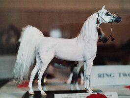 PR Eternity, Arab Stallion. Resin Status Symbol r/r/h in the 1990’s