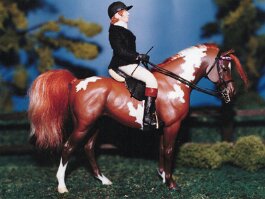 Aman Izee, PBA stallion. Breyer Cl Swaps r/r/h in 1991