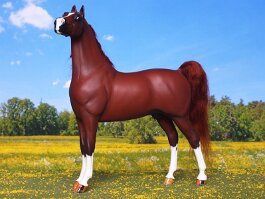 Broken Arrow, ASB stallion. Carol Gasper Twilight Star resin r/h in 1997